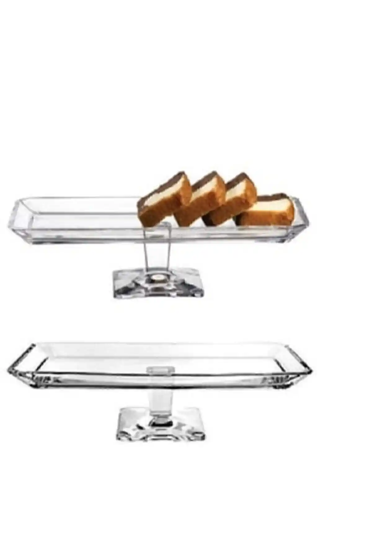 Paşabahçe Servis Tabakları Karşılaştırması: Nude Ayaklı Baton ve Madlen Modelleri