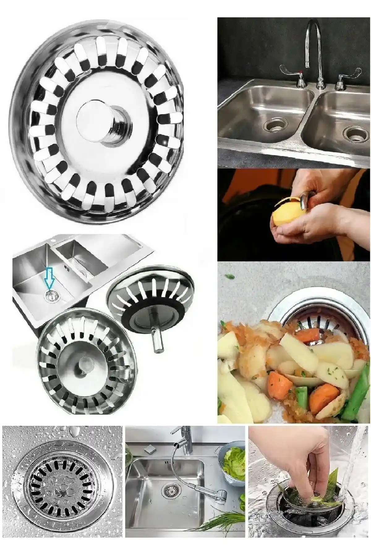 Paslanmaz Çelik Süzgeç Karşılaştırması: BİTERSE ve Kitchen Design Lab Ürünleri Analizi