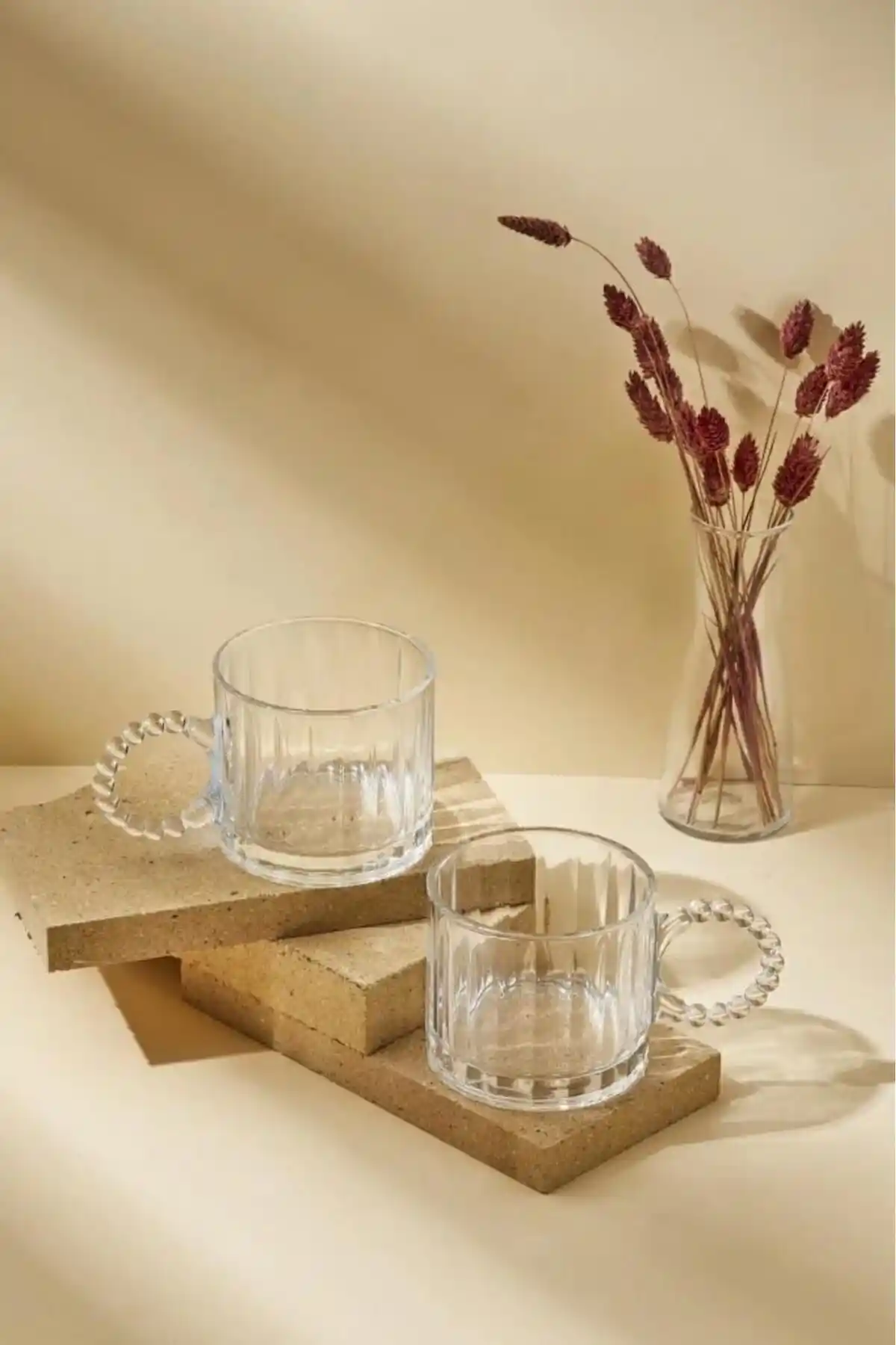 Perotti STD Ringo Line 2'li 325 ml Cam Kupa Modern Tasarım ve Şıklık Sunar