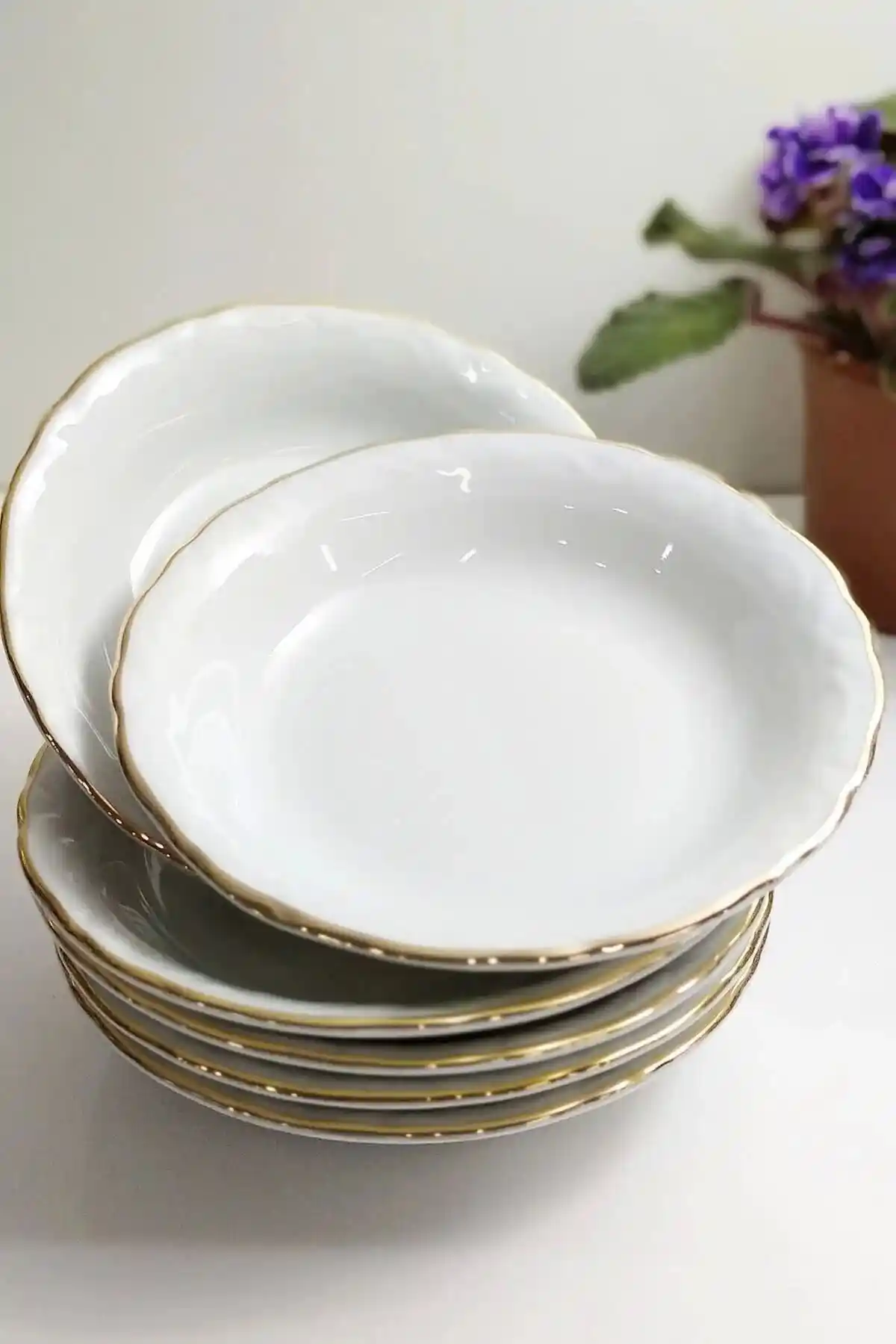 Porland Çukur Tabak Karşılaştırması: 13 cm ve 19 cm Boyutlarda Porselen Tabaklar