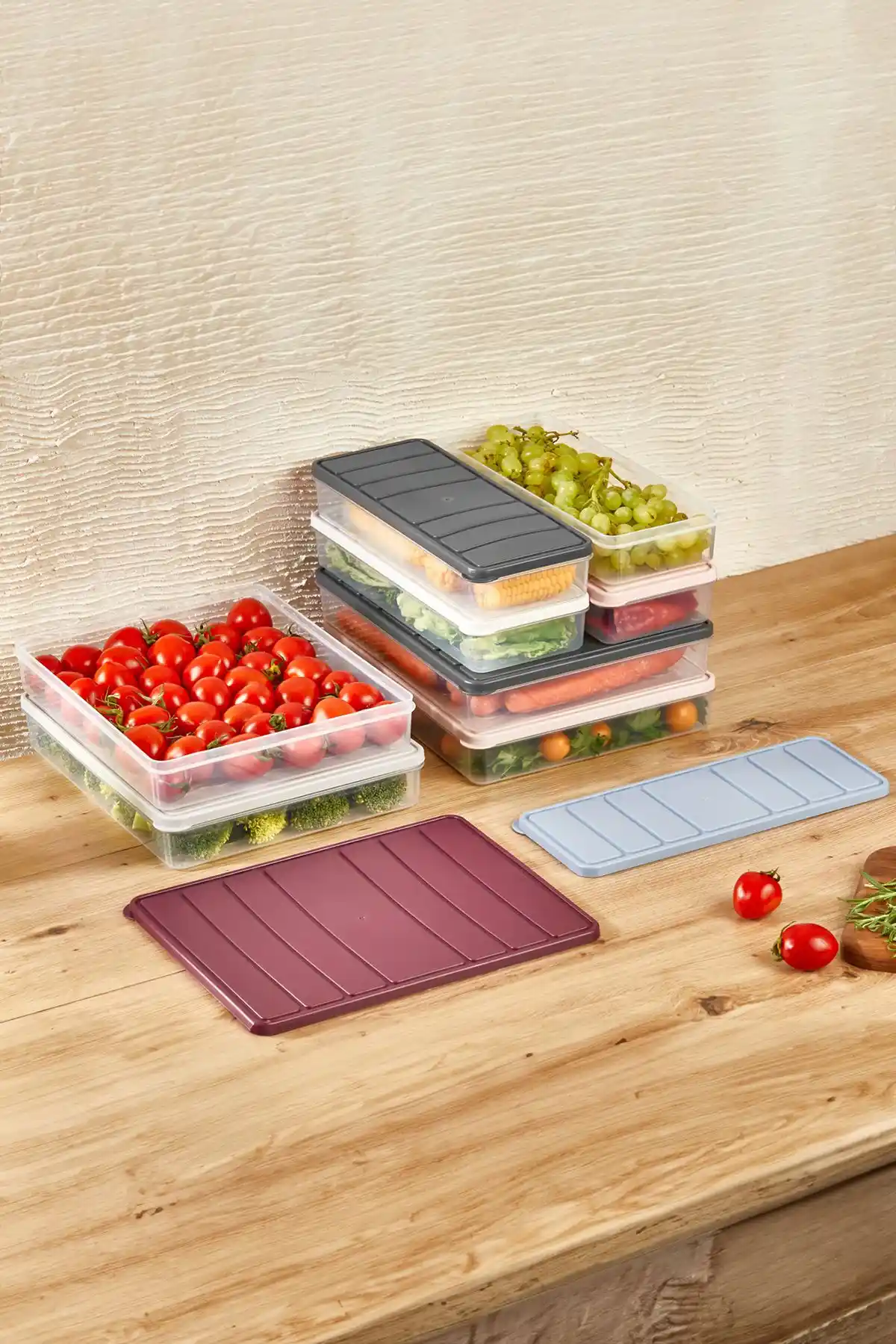 Selka Nora 2'li Saklama Kabı Seti: Mutfak Düzeni ve Güvenli Gıda Saklama Çözümü