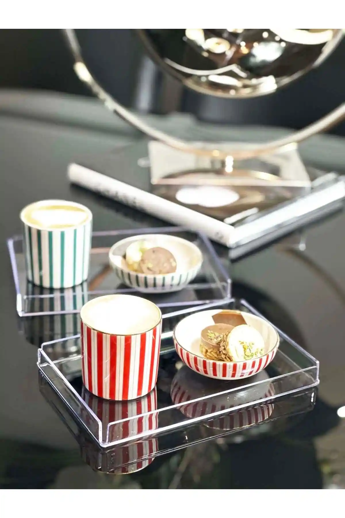 SepetçiBaba Şeffaf Sunum Nişan Kahve Tepsileri Karşılaştırması