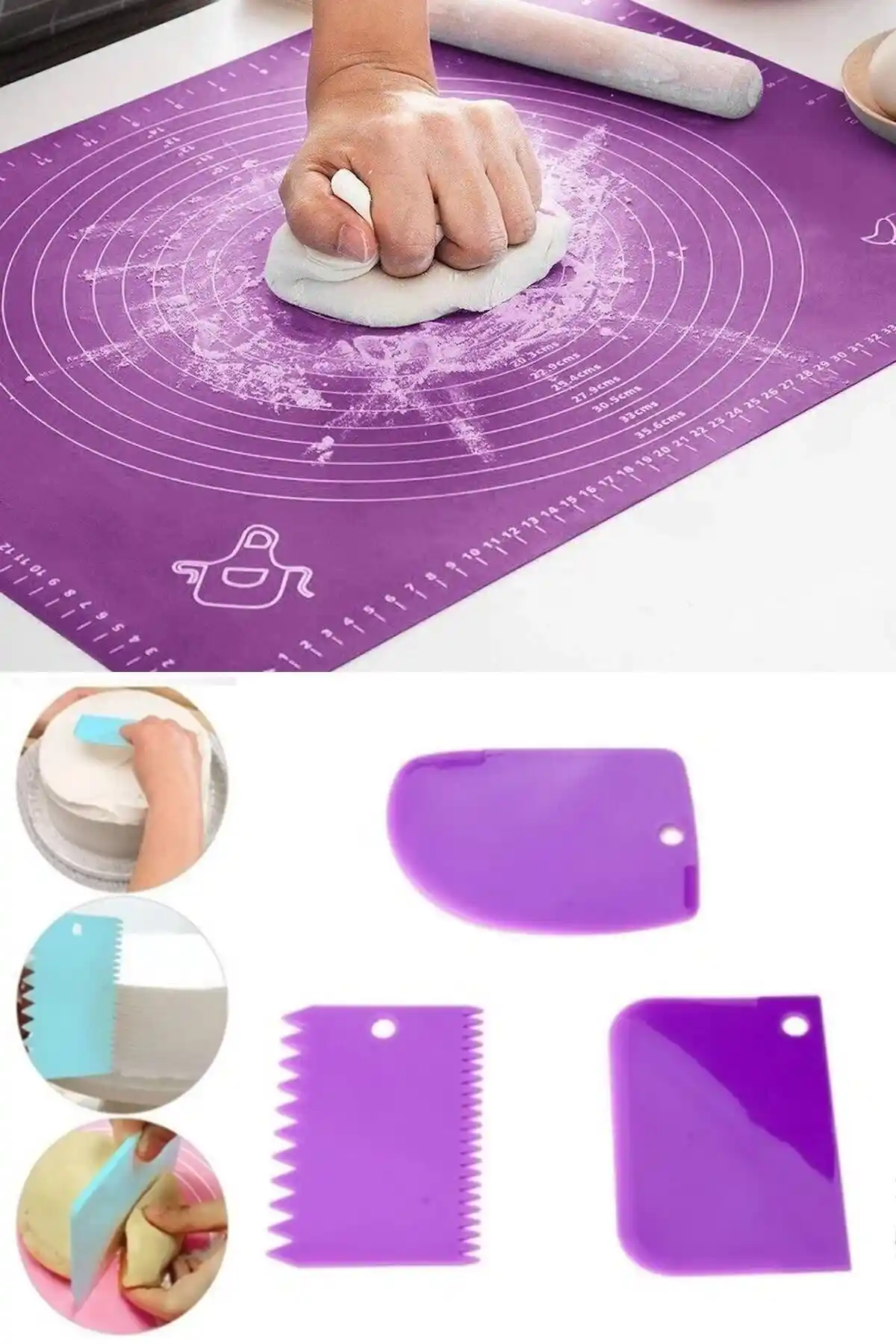 Silikon Hamur Açma Matları Karşılaştırması: AYGÖREN HOME ve CandyShine Ürünleri