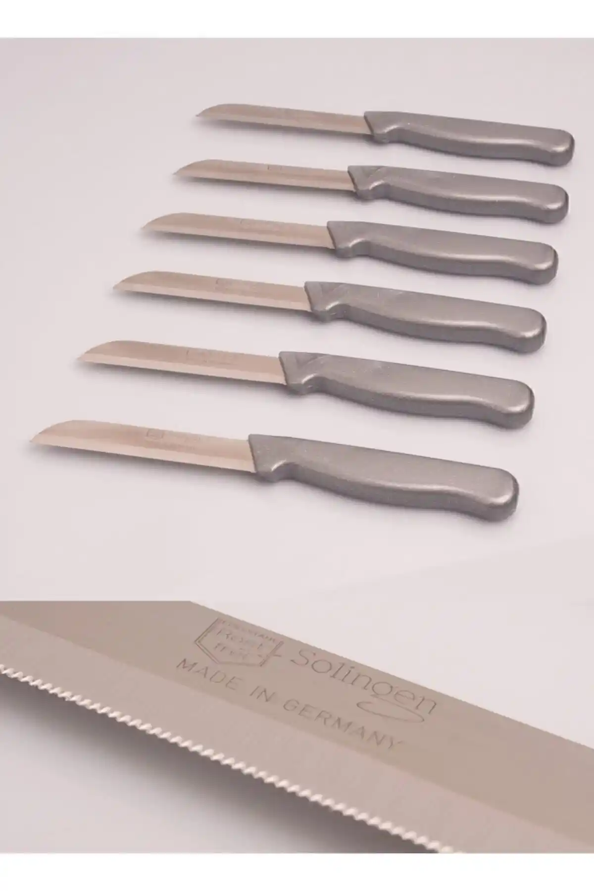 Solingen Meyve Bıçağı Karşılaştırması: Tırtıklı ve Siyah Simli Modellerin Özellikleri