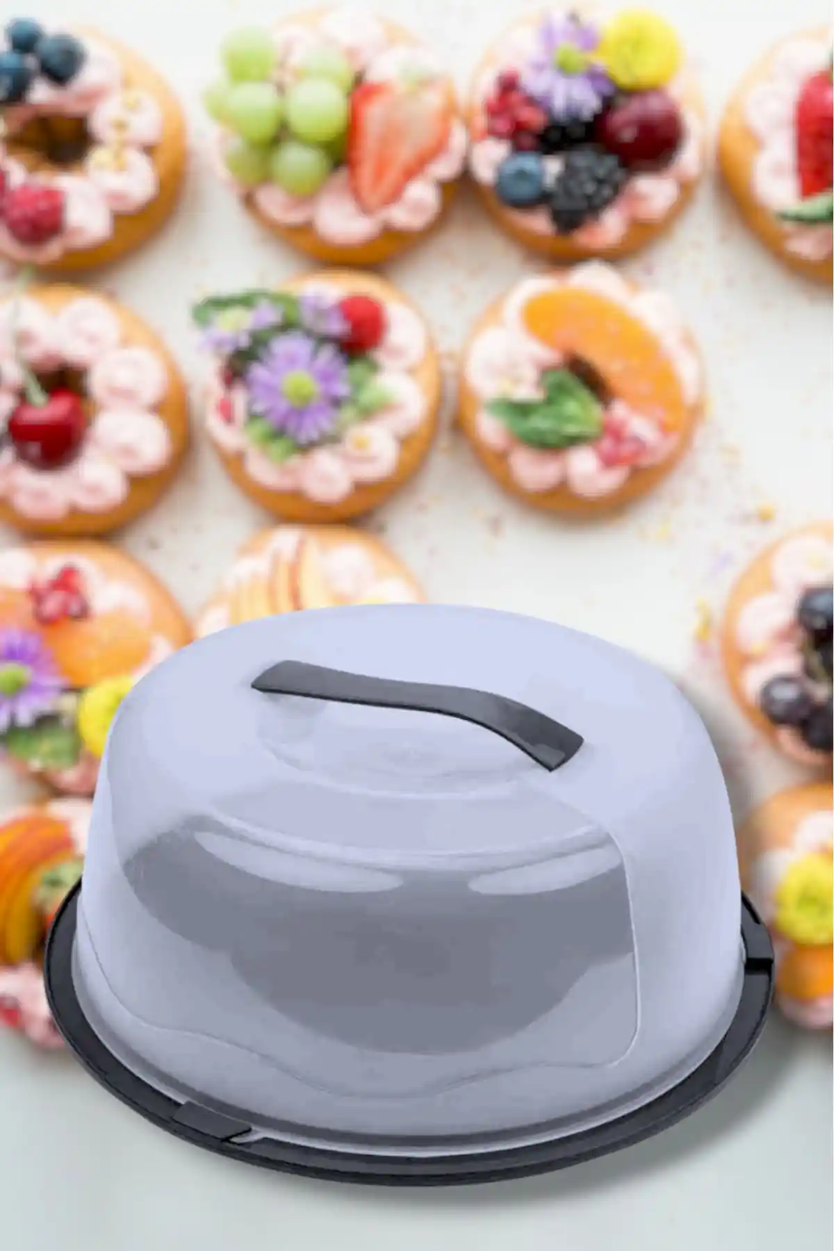 Sweet Ela Platin Serisi Saklama ve Taşıma Kabı 500-999 ml dayanıklı ve şık tasarım