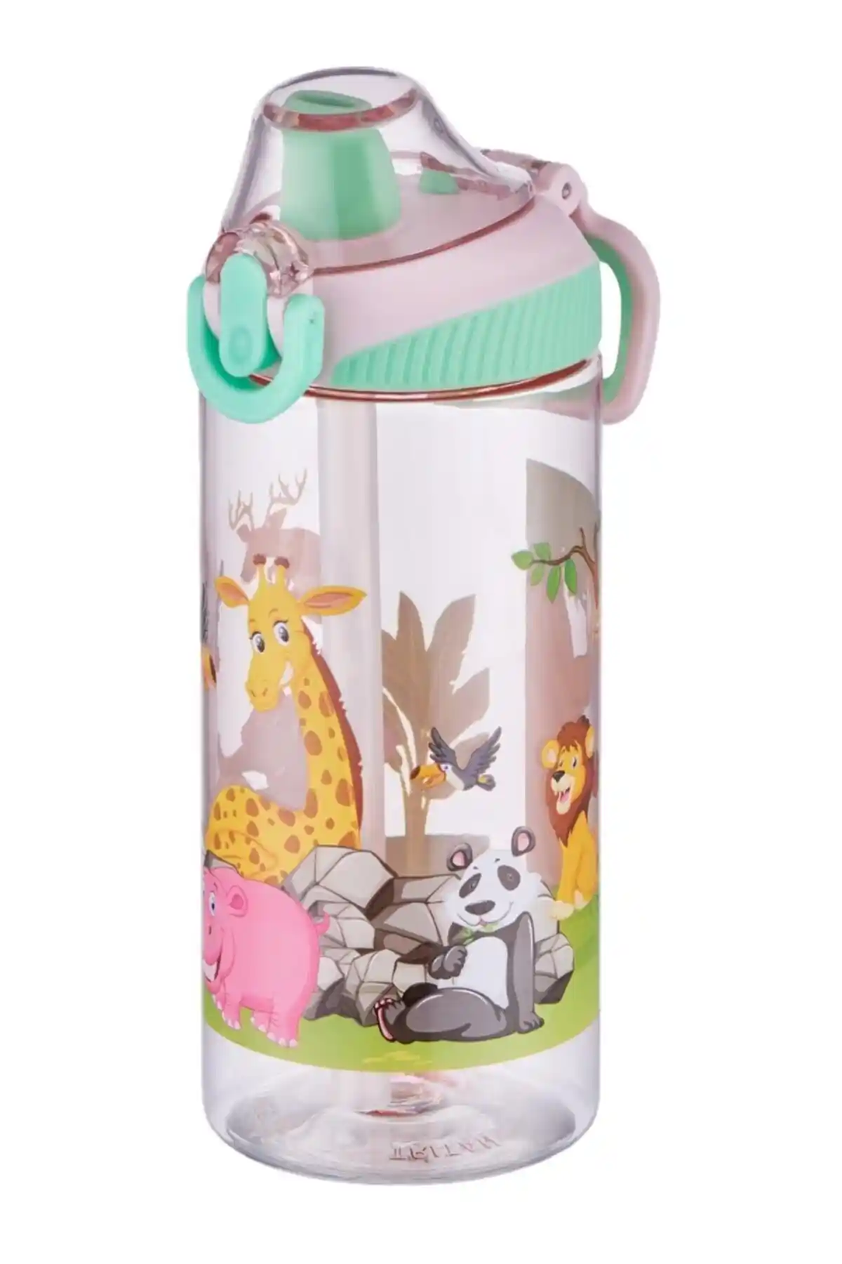 Vagonlife VGN0305 Pembe Çocuk Su Matarası 500ml Dayanıklı ve Hijyenik Tasarım