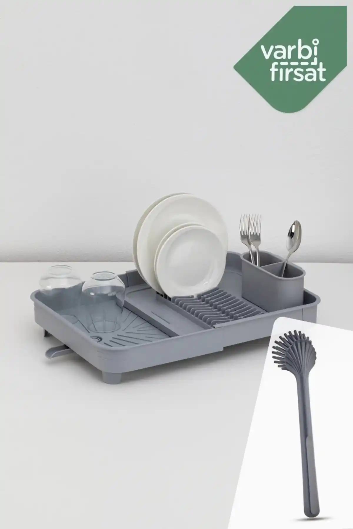 Varbifırsat Sürgülü Tabaklık Bulaşıklık: Dar Alanlar İçin Modern ve Pratik Çözüm