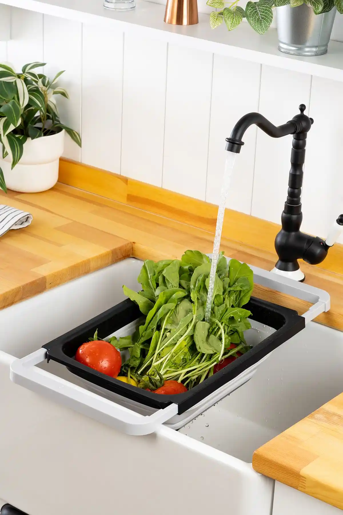 Vienev Silikon Büyük Boy Akordiyon Katlanabilir Lavabo Süzgeci Ürün Tanıtımı ve Özellikleri