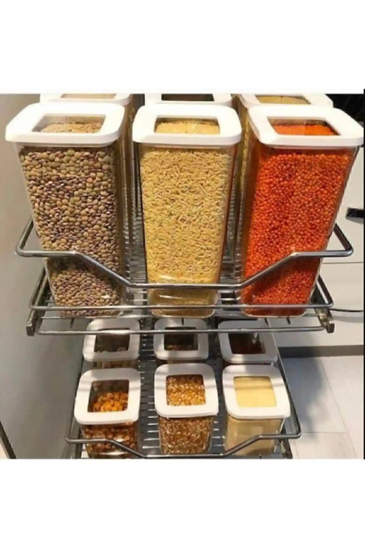 Vip Ahmet Büyük Boy Saklama Kabı ile Mutfakta Uzun Süre Taze ve Düzenli Saklama Çözümü