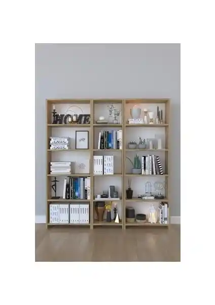 KZY Regor Endülüs Meşe ve Nur Mobilya Alisa Modern Kitaplık Karşılaştırması