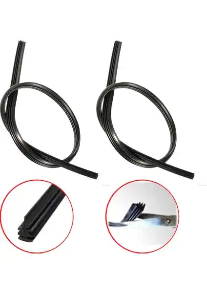 3 Tıkla Premium Silecek Lastiği 650 mm Çift – Dayanıklı ve Kolay Kullanım