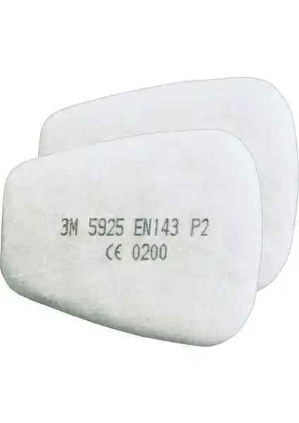 3M 5925 P2 Toz ve Sis Filtre Pedi: Endüstriyel Koruma ve Güvenilir Performans