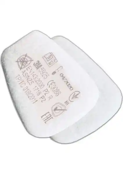 3M 5925 P2 Toz ve Sis Filtresi: Endüstriyel Güvenlik ve Solunum Koruma Çözümü