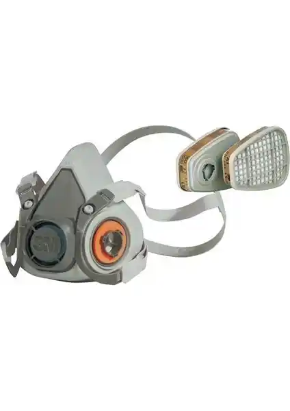 3M 6200 Orta Boy Yarım Yüz Maskesi ve Filtre Seti: Güvenlik ve Konforun Birleşimi