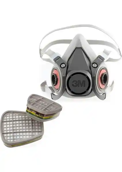3M 6200 Yarım Yüz Maskesi Güvenli ve Konforlu Solunum Koruma Çözümü