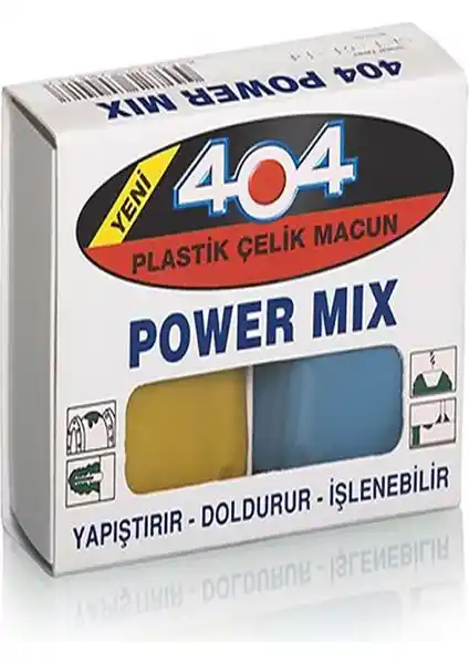 404 Power Mıx Mini 40 Gr Güçlü Çok Yönlü Onarım Çözümü ve Uygulama Kılavuzu