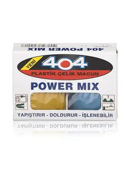 404 Powermix Plastik Çelik Macun Kaynak ile Çok Yönlü Otomotiv ve Endüstriyel Onarım Çözümü
