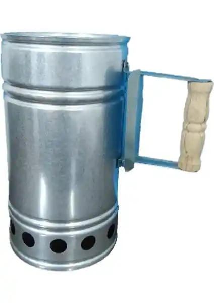 Açan Galvaniz Mangal Ateşleme Bacası Kömürmatik - Pratik ve Dayanıklı Mangal Aksesuarı