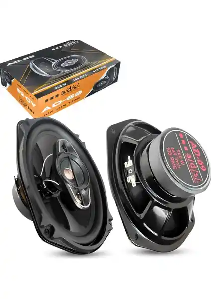 Ads Oto Hoparlör Oval 6x9 940W Güç ve Performans Sunan Araç İçi Ses Çözümü