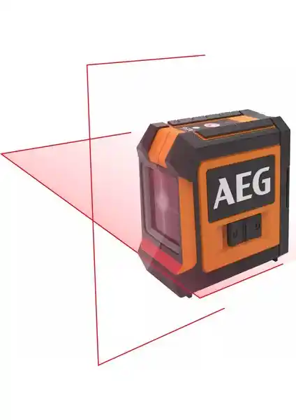 AEG Kırmızı Çizgili Lazer Metre CLR2-15B İnşaat ve Tasarım İçin Güvenilir Ölçüm Aracı