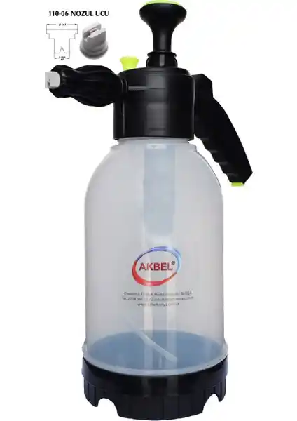 Akbel Köpük Yapan Basınçlı Pompa 2 Litre ile Etkili ve Pratik Temizlik Çözümü