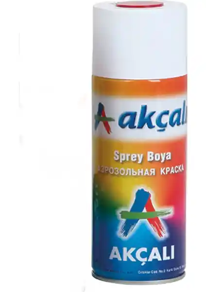 Akçalı Sprey Boya Parlak Beyaz 400Ml: Dayanıklı, Hızlı Kuruyan ve Estetik Sonuçlar İçin