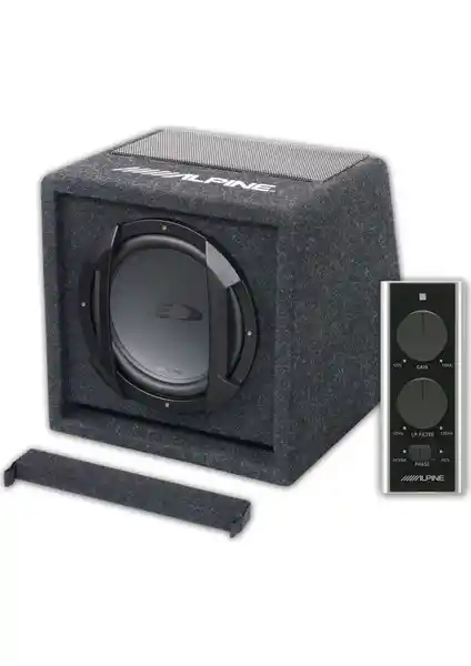 Alpine SWE‐815 20 cm Subwoofer Dahili Amplifikatör ile Güçlü ve Kaliteli Ses Deneyimi