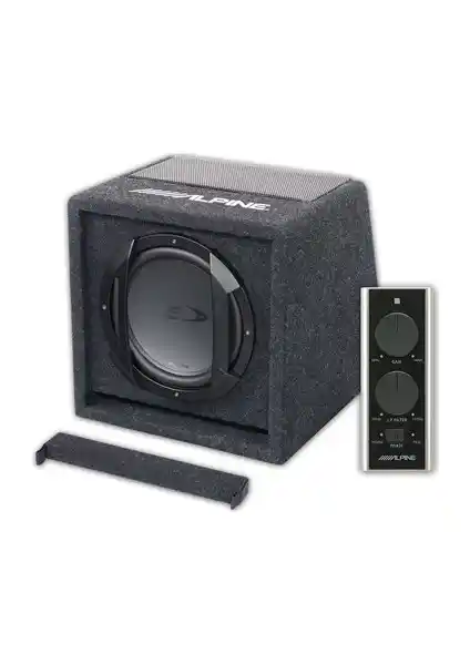 Alpine SWE-815 20cm Dahili Amplifikatörlü Subwoofer ile Güçlü ve Kaliteli Ses Deneyimi