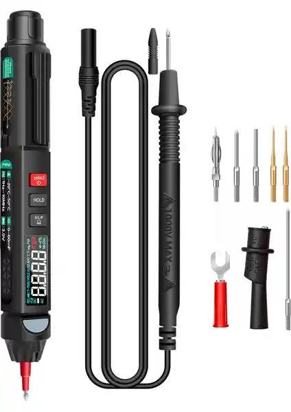 ANENG Kalem Multimetre 6000 Sayım LCD ile Çok Yönlü Elektrik ve Elektronik Ölçümleri