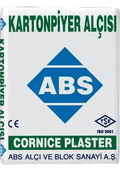 Arısu Abs Çabuk Donan Alçı Kartonpiyer Alçısı: Dayanıklı ve Hızlı Kuruyan Yapı Alçısı