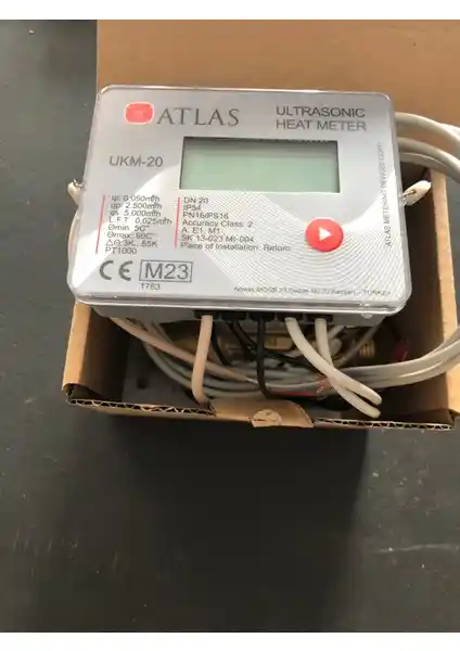 Atlas 2023 UKM20 Ultrasonik Isı Sayacı: Hassas ve Dayanıklı Enerji ve Su Ölçüm Çözümü