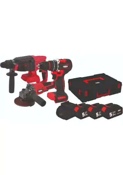 Attlas Atb 21 Çok Fonksiyonlu Güçlü Kompakt Set Profesyonel ve Hobi Kullanımı İçin Uygun