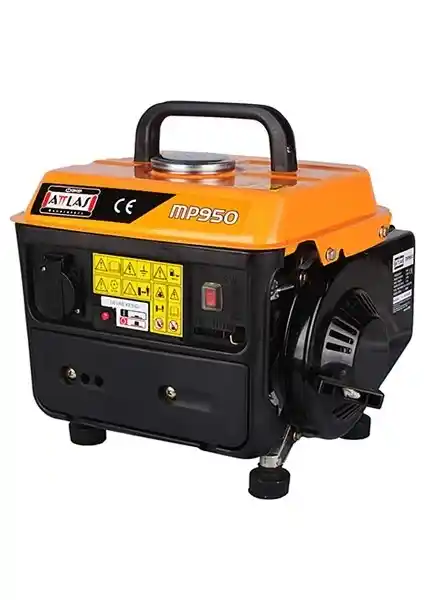 Attlas MP950 Benzinli Jeneratör: Taşınabilirlik ve Güç Sunan Ekonomik Çözüm