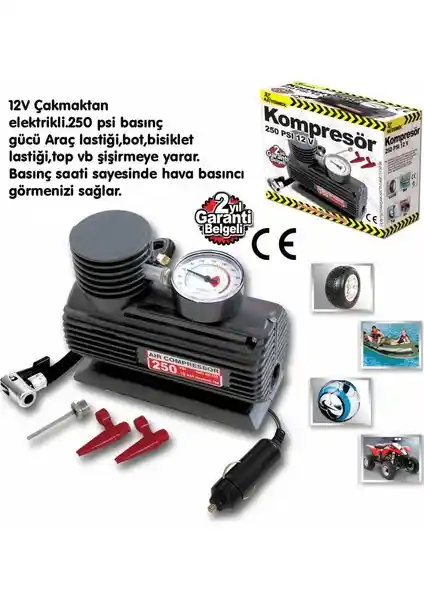 Automix 250 Psi Hava Kompresörü: Yüksek Performans ve Taşınabilirlik Özellikleri