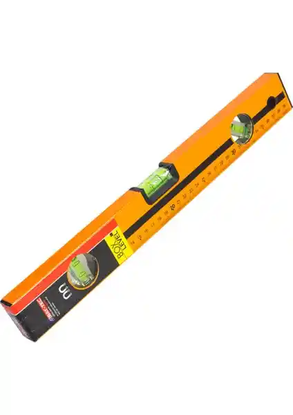 Bay-Tec Düz Su Terazisi 40mm Turuncu MK0662 - Dayanıklı ve Hassas Ölçüm Aracı