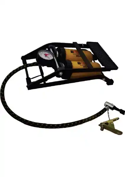 Bay-Tec Kalın 2 Pistonlu Ayak Hava Pompası Güçlü ve Dayanıklı Şişirme Çözümü