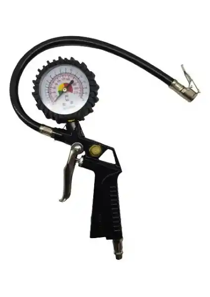 Bay-Tec Mk1296 Hava Saatli Lastik Şişirme Tabancası Dayanıklı ve Hassas Ölçüm Özelliğiyle