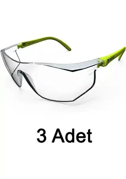 Baymax S-400 Standart Şeffaf Koruyucu Çapak İş Gözlüğü Güvenlik ve Konfor Bir Arada