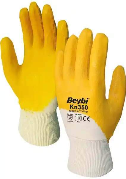 Beybi KN350 Nitril İşçi Montaj Eldiveni Güçlü ve Güvenilir Koruyucu Malzeme