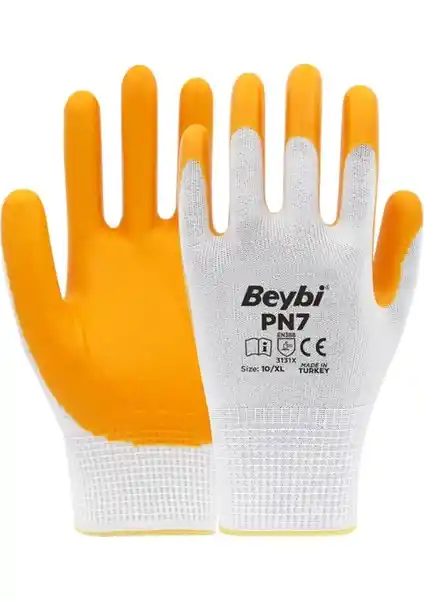 Beybi Pn7 Polyester Örme Nitril Eldiven: Endüstriyel ve Günlük Kullanım İçin Güvenilir Çözüm