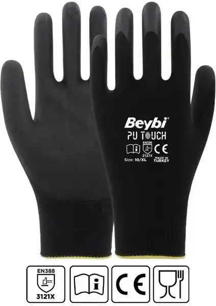 Beybi Pu Touch Eldiven: Çok Amaçlı ve Güvenilir Endüstriyel Eldiven Çözümü
