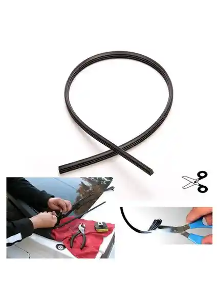 Biartt 700 mm Çok Amaçlı Silecek Lastiği Güçlü ve Dayanıklı Temizlik Çözümü