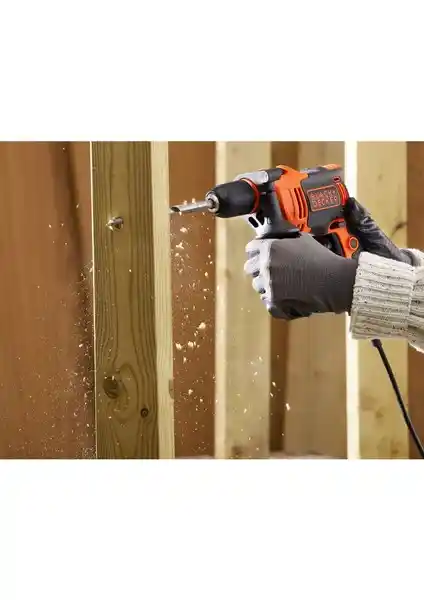 Black & Decker 710W Darbeli Matkap: Çok Yönlü ve Güçlü Profesyonel Kullanım İçin