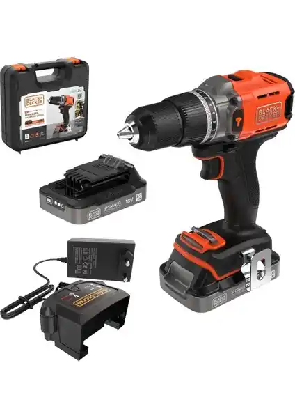 Black & Decker BCD383D2XK Çift Akülü Darbeli Matkap Özellikleri ve Kullanım Avantajları