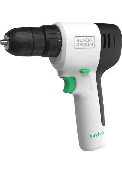 Black & Decker Reviva™ Revhd12c-Qw 12V Şarjlı Darbeli Matkap Günlük İşler İçin Performans ve Çevre Duyarlılığı