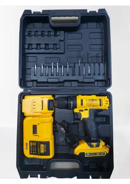 BN-5 24 V 5 A Çift Akülü Darbeli Matkap: Çok Yönlü Güçlü ve Ergonomik El Aleti