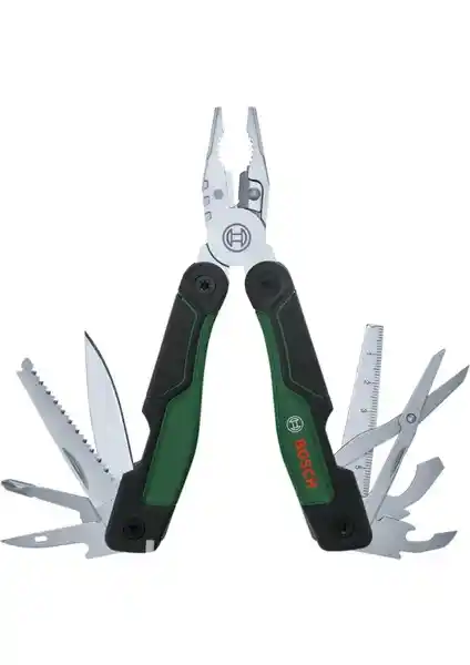 Bosch 16 Özellikli Çok Amaçlı Pense-Çakı: Dayanıklı ve Çok Yönlü Kullanım İçin Uygun