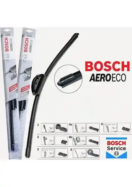 Bosch Aeroeco Peugeot 301 Silecek Takımı 2012-2017 Model Uyumlu Temizlik Performansı