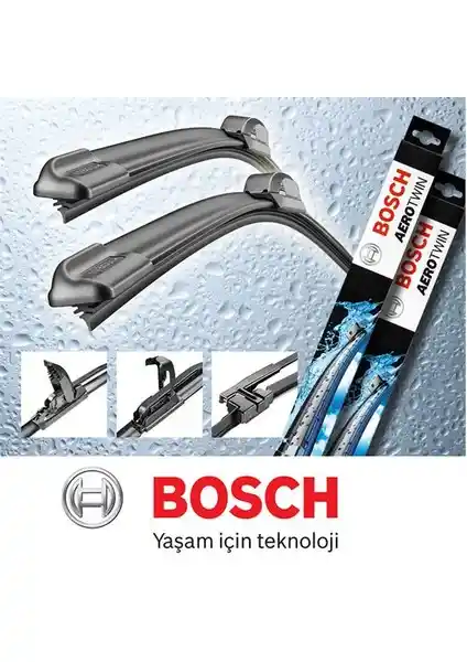 Bosch Aerotwin Silecek Seti Renault ve Diğer Modeller İçin Güçlü Temizlik Çözümü