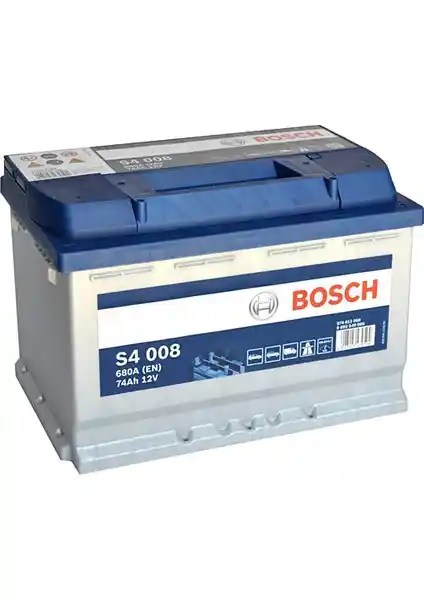 Bosch Akü 12V 74Ah S4 Silver Serisi: Yüksek Performans ve Güvenilirlik Sağlayan Otomotiv Aküsü